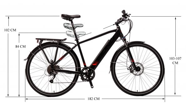 E-MONO 28"(700C) Electric Urban Bike SE-70M001