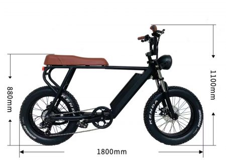 E-MONO 20″ Electric Cool Bike SE-20B03